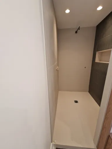 Rénovation d'une salle de bains à Saint-Cyr-au-Mont-d'Or, proximité de Vienne, Barbosa David Carrelages