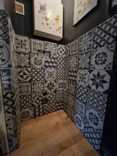 Rénovation d'un WC sur à Champier, proximité de Vienne, Barbosa David Carrelages