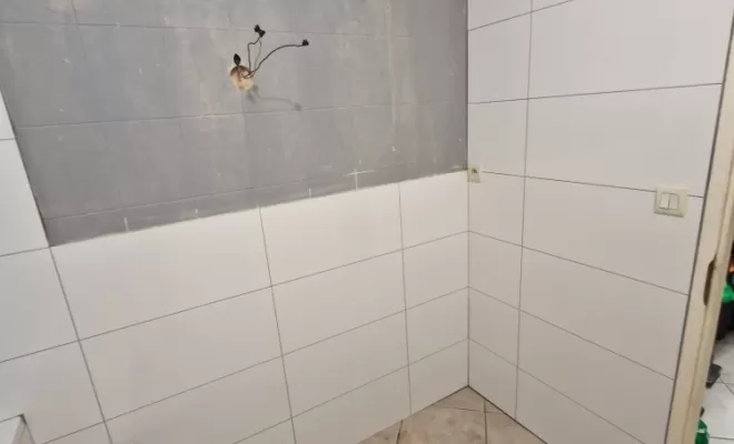 Rénovation d'une salle de bains à Villefranche, proximité de Vienne, Barbosa David Carrelages