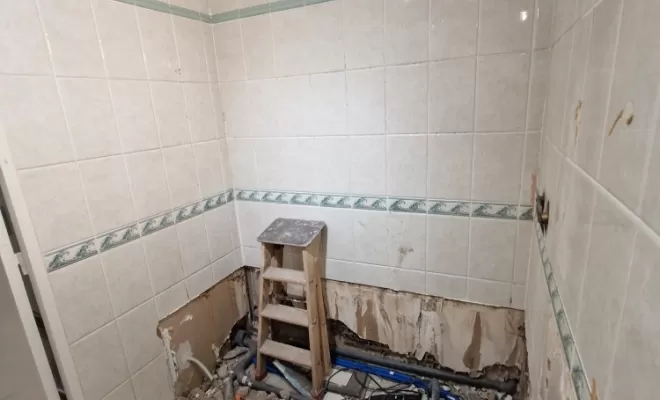 Rénovation d'une salle de bains et d'un WC à Villeurbanne, proximité de Vienne, Barbosa David Carrelages