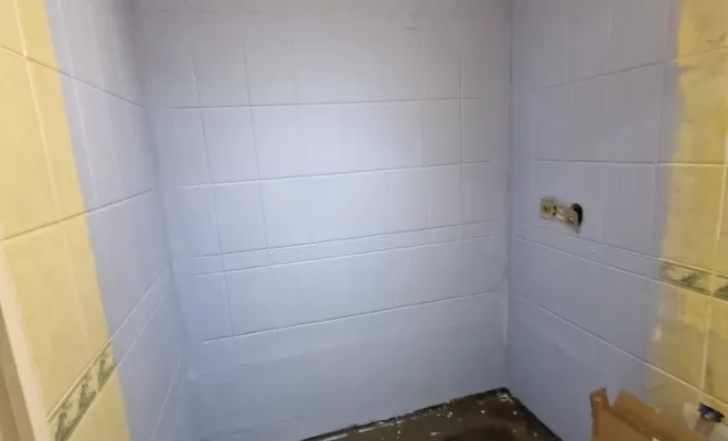 Rénovation d'une salle de bains et d'un WC à Villeurbanne, proximité de Vienne, Barbosa David Carrelages