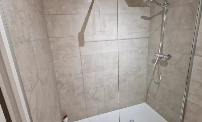 Rénovation d'une salle de bains et d'un WC à Villeurbanne, proximité de Vienne, Barbosa David Carrelages
