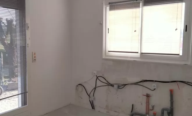 Rénovation d'une cuisine à Charantonnay, proximité de Vienne, Barbosa David Carrelages