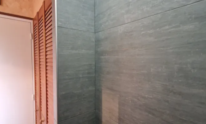 Rénovation d'une salle de bains à Saint Just Chaleyssin, proximité de Vienne, Barbosa David Carrelages