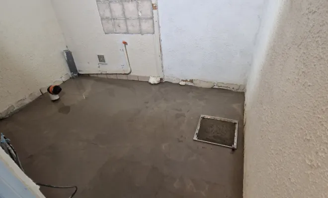 Rénovation WC PMR à Saint Jean de Bournay, proximité de Vienne, Barbosa David Carrelages