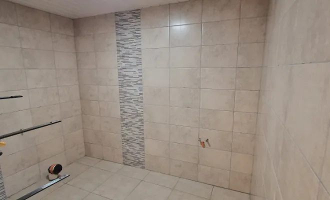 Rénovation WC PMR à Saint Jean de Bournay, proximité de Vienne, Barbosa David Carrelages