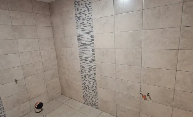 Rénovation WC PMR à Saint Jean de Bournay, proximité de Vienne, Barbosa David Carrelages