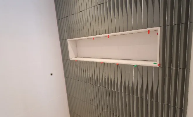 Rénovation d'une salle de bains à Saint-Cyr-au-Mont-d'Or, proximité de Vienne, Barbosa David Carrelages