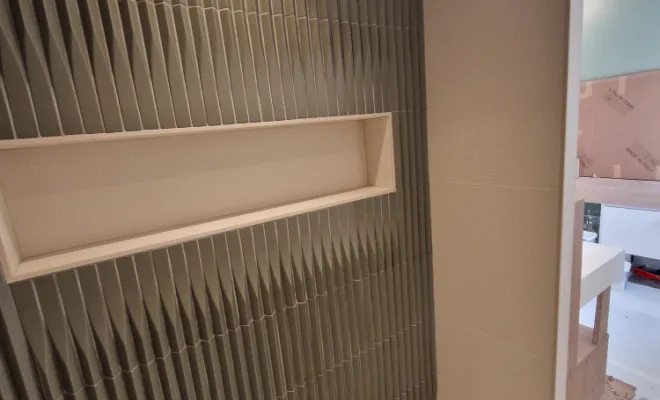 Rénovation d'une salle de bains à Saint-Cyr-au-Mont-d'Or, proximité de Vienne, Barbosa David Carrelages