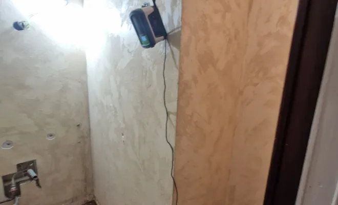 Rénovation complète d'une salle de bains dans appartement à Corbas, proximité de Vienne, Barbosa David Carrelages