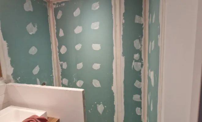 Rénovation coin douche dans une salle de bains à Villeurbanne, proximité de Vienne, Barbosa David Carrelages