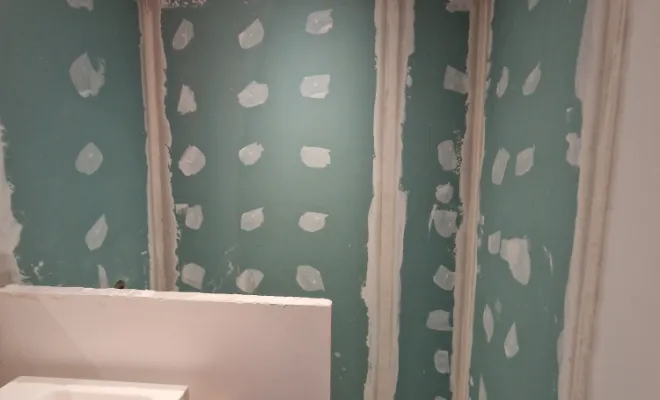 Rénovation coin douche dans une salle de bains à Villeurbanne, proximité de Vienne, Barbosa David Carrelages