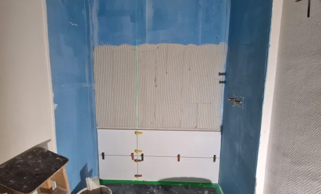 Réfection d'une salle de bains dans un appartement à Lyon 7, proximité de Vienne, Barbosa David Carrelages