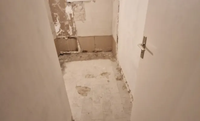 Rénovation d'une salle de bains à Saint-Bonnet-de-Mure, proximité de Vienne, Barbosa David Carrelages