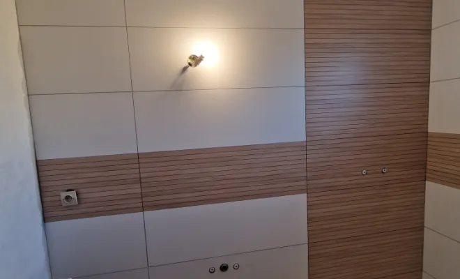 Rénovation d'une salle de bains à Saint-Bonnet-de-Mure, proximité de Vienne, Barbosa David Carrelages