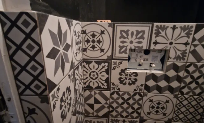 Rénovation d'un WC sur à Champier, proximité de Vienne, Barbosa David Carrelages