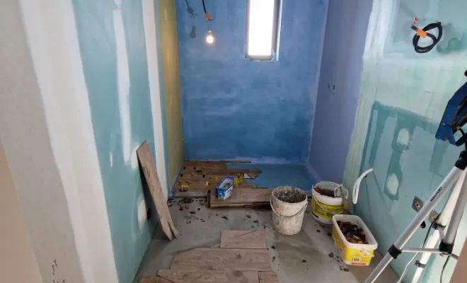 Rénovation d'une salle de bains à Sain- Sorlin-d'Arves, proximité de Vienne, Barbosa David Carrelages