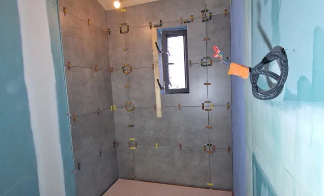 Rénovation d'une salle de bains à Sain- Sorlin-d'Arves, proximité de Vienne, Barbosa David Carrelages