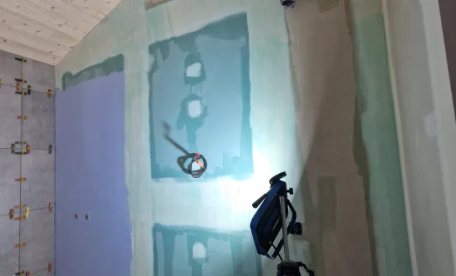 Rénovation d'une salle de bains à Sain- Sorlin-d'Arves, proximité de Vienne, Barbosa David Carrelages