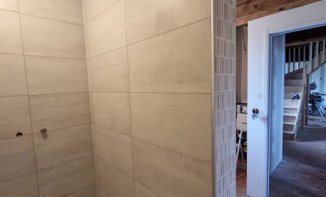 Rénovation d'une douche à Saint-Sorlin-D'Arves, proximité de Vienne, Barbosa David Carrelages